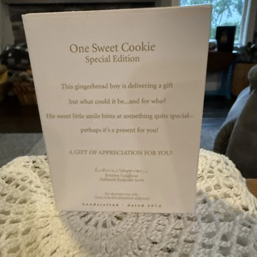 2012 One Sweet Cookie Hallmark Ornament Special Edition